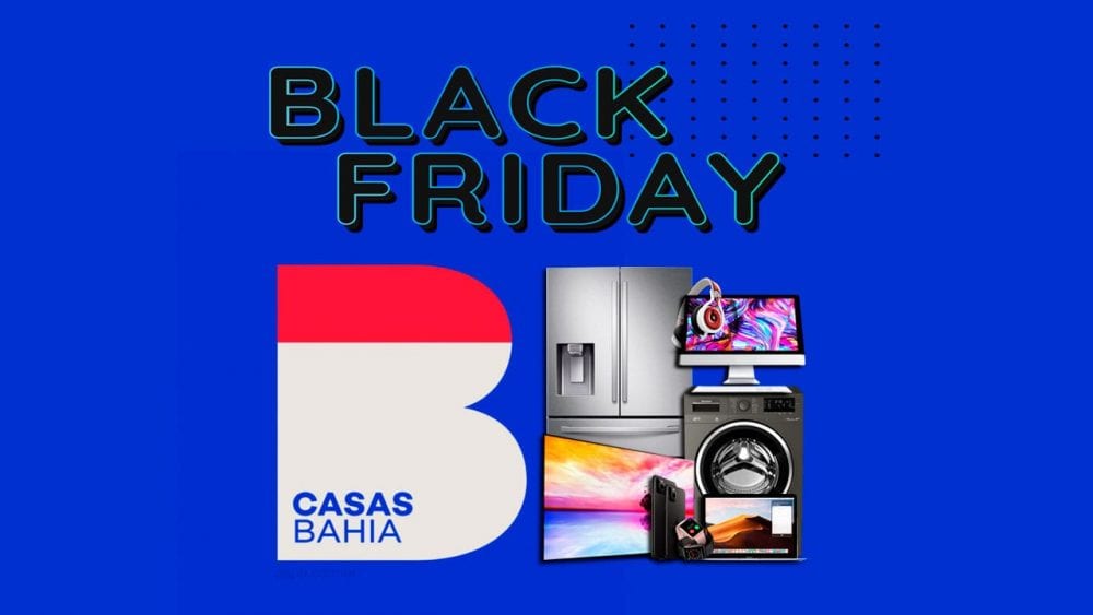 Azul babao  Black Friday Casas Bahia